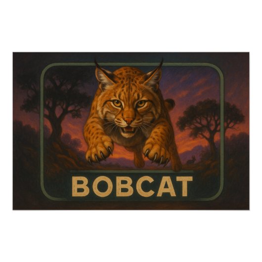 Bobcat Poster Perfect Poster (Voorkant)