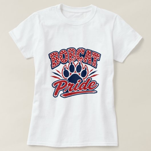 Bobcat Pride T-shirt (Design voorkant)