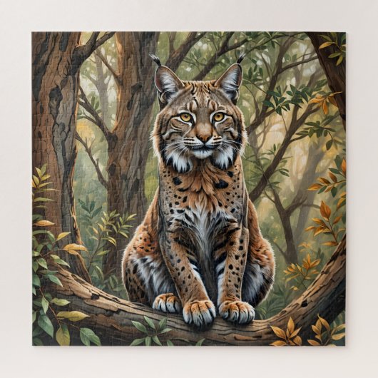 Bobcat realisme puzzel (Verticaal)