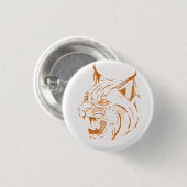 Bobcat Ronde Button 3,2 Cm (Voorkant /achterkant)