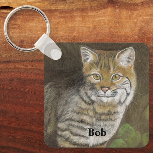 Bobcat Sleutelhanger (Voorkant)