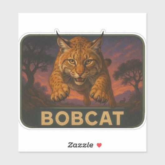 Bobcat Sticker (Vel)
