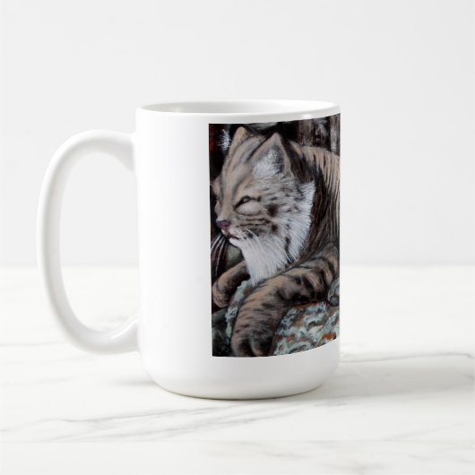 Bobcat Tom Mug (Gauche)