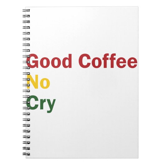 BobCoffee Notitieboek (Voorkant)