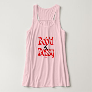 Bob'd & Bossy Cute Bob Hairstyle Custom Tee Tanktop