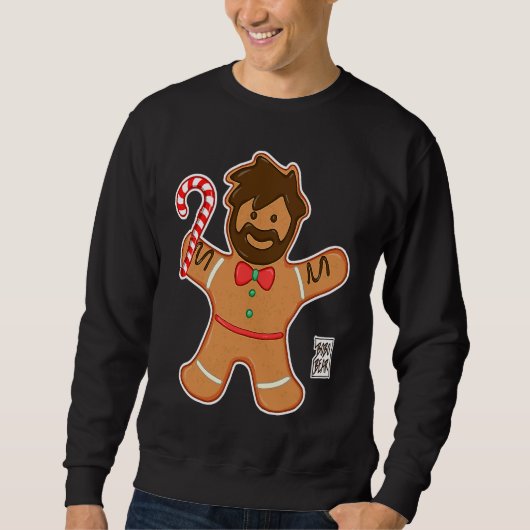 Bobo Bear  Gingerbread Bear  Christmas Trui (Voorkant)