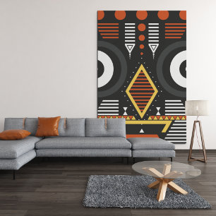 Bobo Bwa Tribal Canvas Afdruk