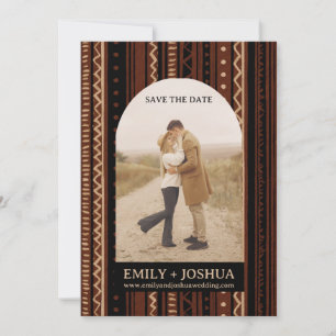 Bobo Flat Save The Date Trouwkaart Uniek