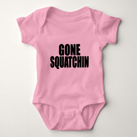 Bobo GONE SQUATCHIN Shirt FindingBigfoot (Voorkant)