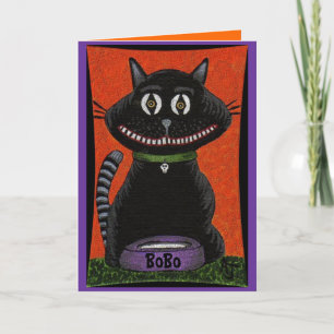 Bobo le chat de Halloween - carte de voeux (2)