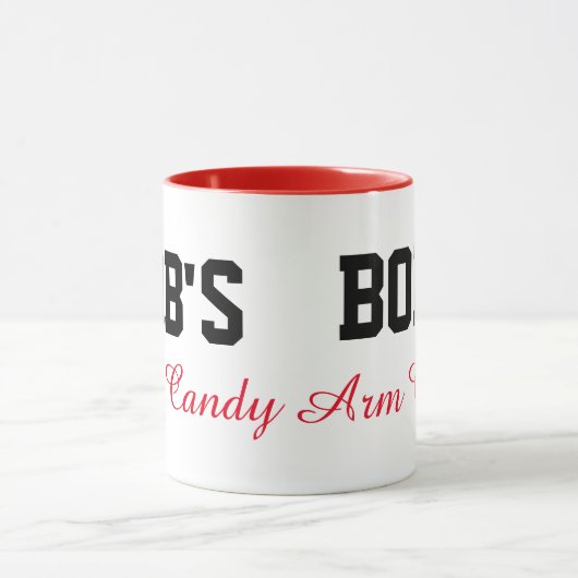 Bob's Arm Candy Mug rouge (Centre)