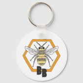 Bob's Bees Sleutelhanger Evil Smile Bee (Achterkant)