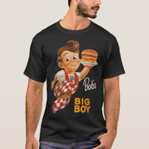 BOBS BIG BOY BURGER vriend grappig T-shirt