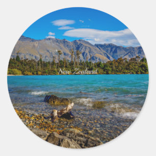 Bob's Cove, Nieuw-Zeeland Ronde Sticker