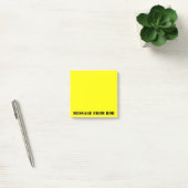 Bob's Notes Dayglow Yellow 3 X 3 (Kantoor)