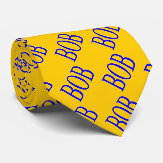 Bob's Stropdas Gold (Opgerold)