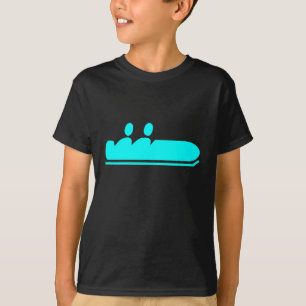 Bobsled - Cyaan T-shirt