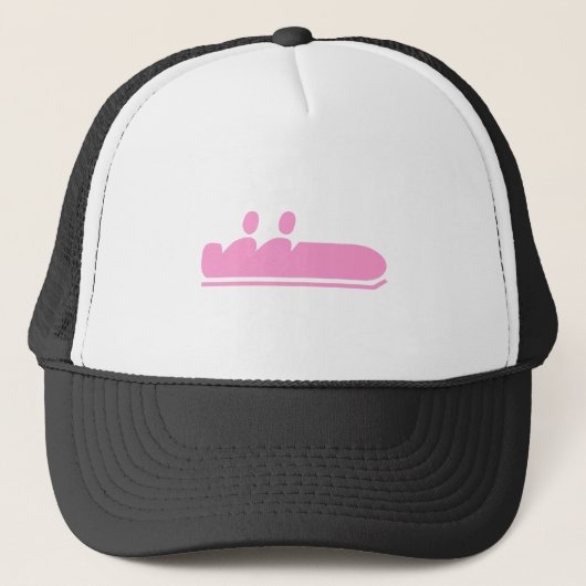 Bobsled - Roze Trucker Pet (Voorkant)