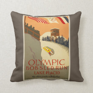 Bobsled run, Lake Placid 1932 Kussen