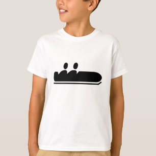 Bobsled - zwart t-shirt