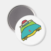 Bobsleeën Magneet (Voorkant / Achterkant)