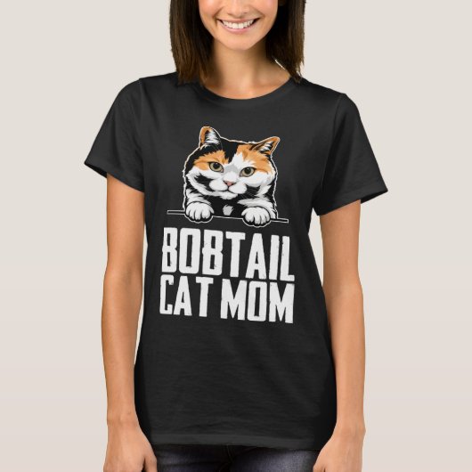 Bobtail  Bobtail cat  Bobtail kitten  1 T-shirt (Voorkant)