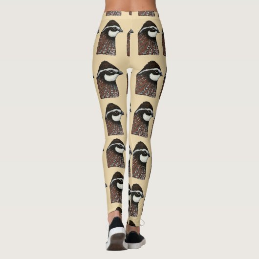 Bobwhite Quail Leggings (Achterkant)