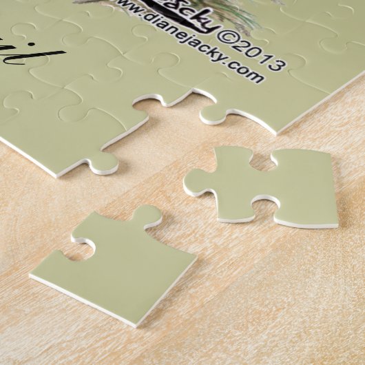 Bobwhite Quail Rooster Legpuzzel (Zijkant)