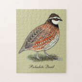 Bobwhite Quail Rooster Legpuzzel (Verticaal)