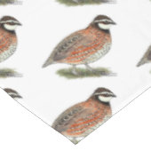 Bobwhite Quail Rooster Tafelkleed (Gekanteld)