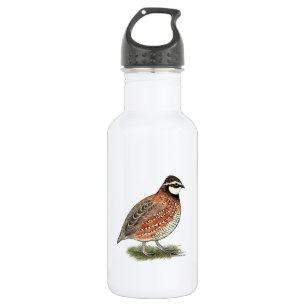 Bobwhite Quail Rooster Waterfles