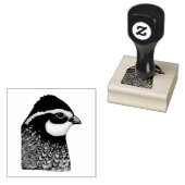 Bobwhite Quail Rubberstempel (Gestempeld)