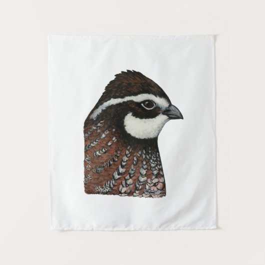 Bobwhite Quail Wandkleed (Voorkant)