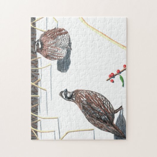 Bobwhite's schenking van de liefde legpuzzel (Verticaal)