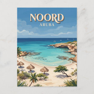 Boca Catalina Noord Aruba Briefkaart