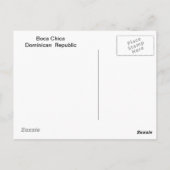 Boca Chica Briefkaart (Achterkant)