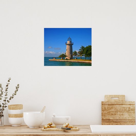 Boca Chita Lighthouse Poster (Cuisine)