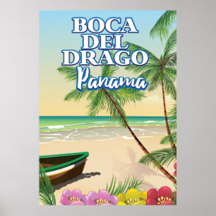 Boca del Drago Panama Beach Poster