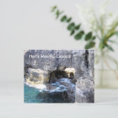 Boca do Inferno (hel's mouth) Cascais briefkaart (Staand voorkant)