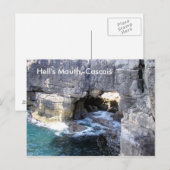 Boca do Inferno (hel's mouth) Cascais briefkaart (Voorkant / Achterkant)