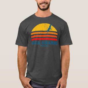 Boca Grande Florida FL  Grafische 70-jaren T-shirt