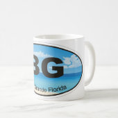 Boca Grande Floride Mug Coloré (Devant droit)