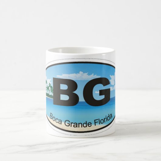 Boca Grande Floride Mug Coloré (Centre)