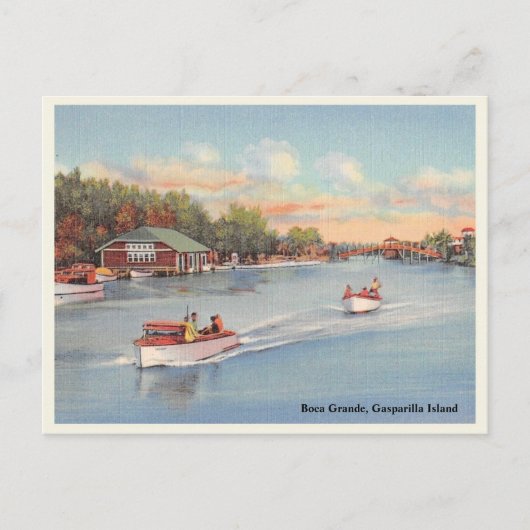 Boca Grande, Gasparilla Island Briefkaart (Voorkant)