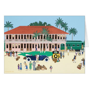 Boca Grande-spoorwegstation 1928