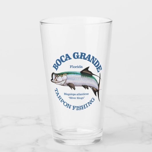 Boca Grande (Tarpon) Glas (Voorkant)