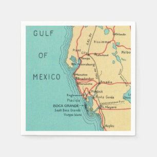 Boca Grande Useppa Florida servetten