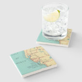 Boca Grande - Useppa Island Florida Stenen Onderzetter (Zijkant)