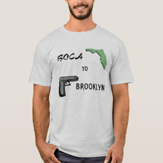 Boca naar Brooklyn T-shirt