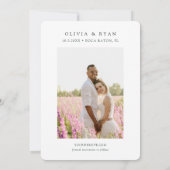 Boca Raton Bruiloft Florida Save the Date Kaart (Achterkant)